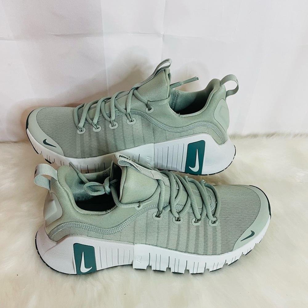 New Men's Nike Free Metcon 6 Green Athletic Sneakers Size 11.5